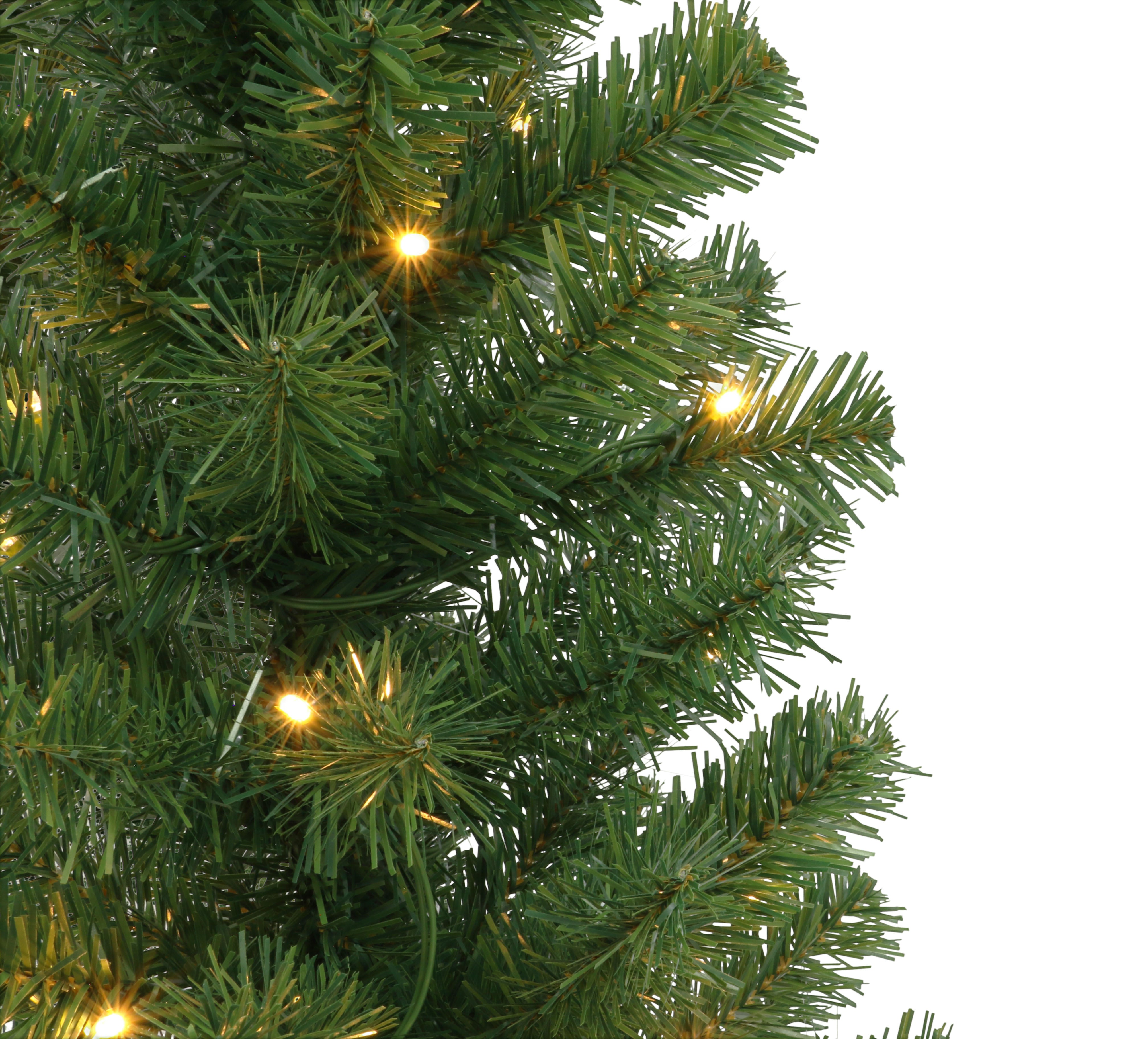 Set of 2, 3.5ft Potted Pre-lit Trees